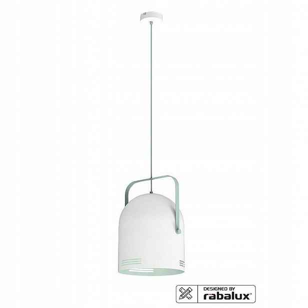 Jednoduchá bílá závěsná lampa do dětského pokoje
