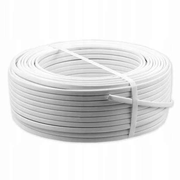 Kabel YDYp 3x2,5 450/750V plochý drát bílý Elpar (balení 15 m)