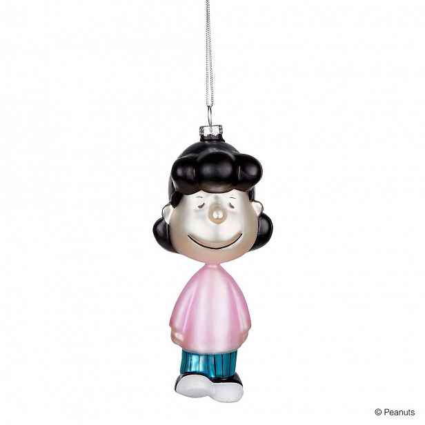PEANUTS Skleněná ozdoba figurka Lucy
