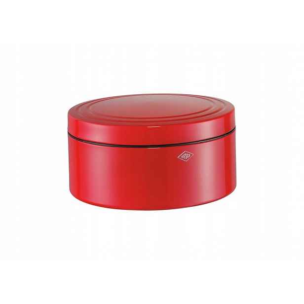 Plechovka na sušenky Wesco Classic Line červená ocelová 4L 24 cm
