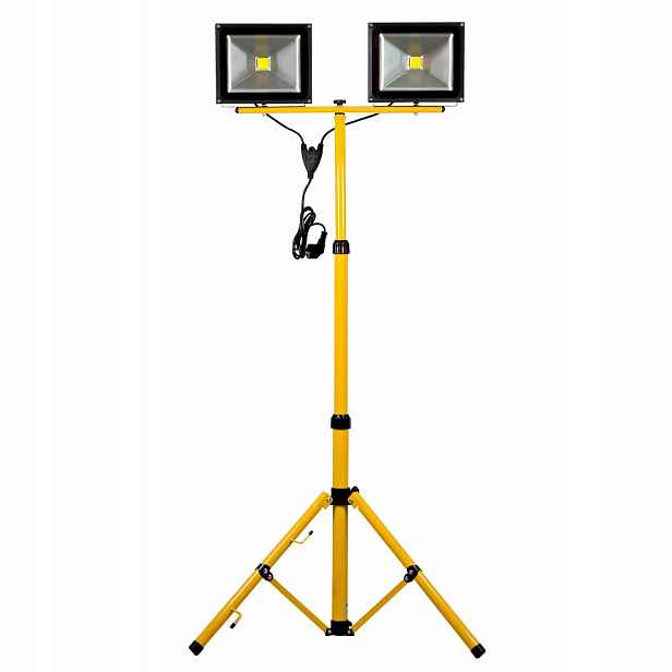 Přenosný Halogen Na Stativu Lumilight 2 x 30W 2 x 3000LM 180CMvd
