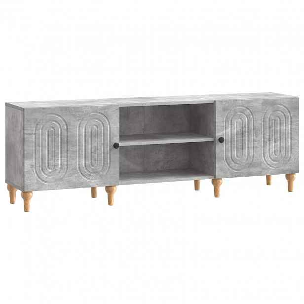 vidaXL Televizní skříň 150 x 31 x 50 cm Betonově šedá Kompozitní dřevo