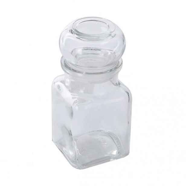 dóza 150ml TK150/2, 5,5x5,5x12cm, sklo