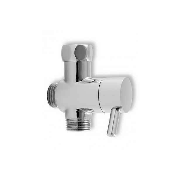 Eco produkty Keramický otočný přepínač ke sprchovým nebo jiným nástěnným bateriím; rozměry 1/2" x 1/2" x 1/2"; s jednou maticí