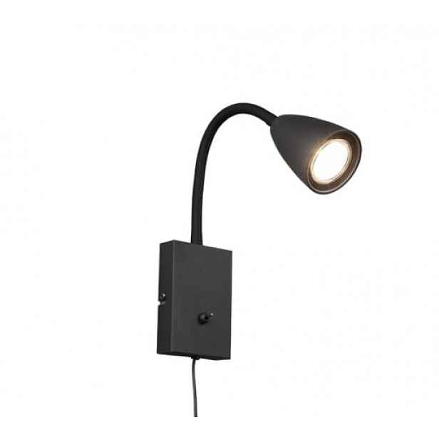 Nástěnná lampa Trio Wanda černá 202670132