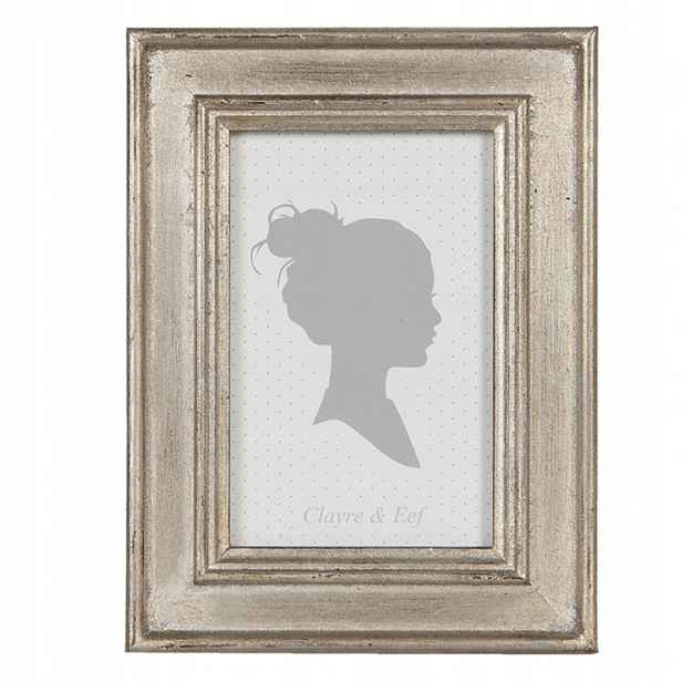 Stříbrný rámeček na fotografie ve vintage stylu – 10 x 15 cm