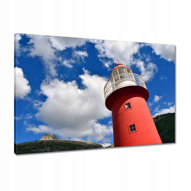 Obrazy 90x60 Červený maják