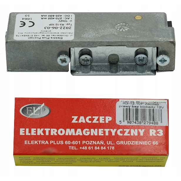 Elektrozávěs R3 Bez Blokovacího Zámku Elektra Pravý