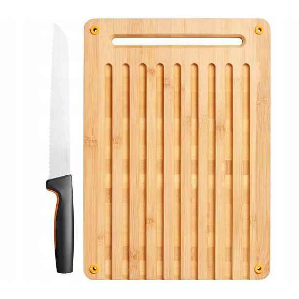 Fiskars Sada Nůž Na Chléb Prkénko Functional