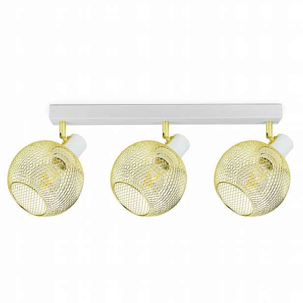Stropní Svítidlo Lustr Stropní Svítidlo Gold Globe 488-BG3 Led 3xE27 Led Pohyblivá