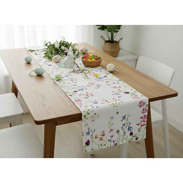 Vzorovaný ubrus - běhoun na stůl SPRING I. 40x175 cm Mybesthome