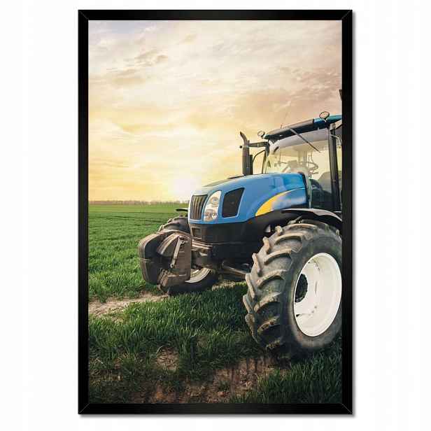 Plakáty v rámu 40x60 Traktor s hnojivem