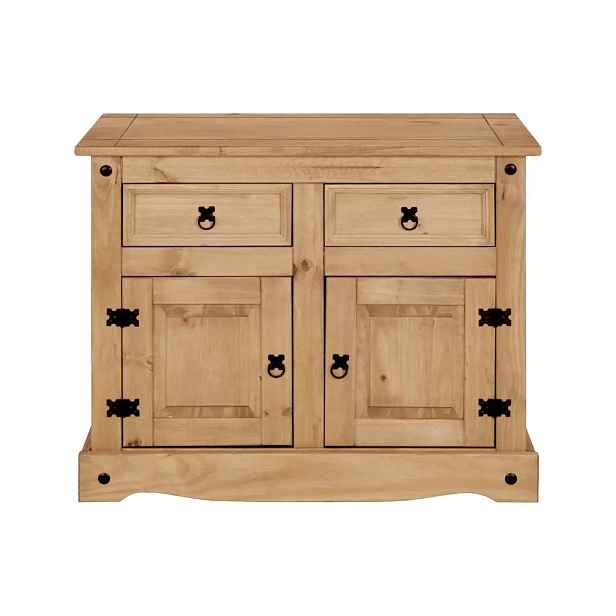 Komoda PIMBOW 2D2S, masiv borovice, vosk