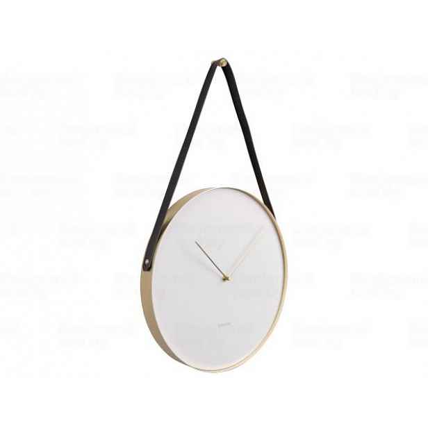 Designové nástěnné hodiny 5767WH Karlsson 34cm