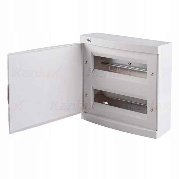 Modulární nástěnný rozvaděč KDB-S24P 2x12P N/pe IP30 Kanlux 23625