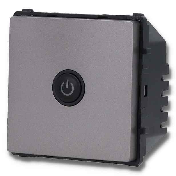 Vypínač bojleru 45A ZigBee Tuya s měřením energie, modul šedý