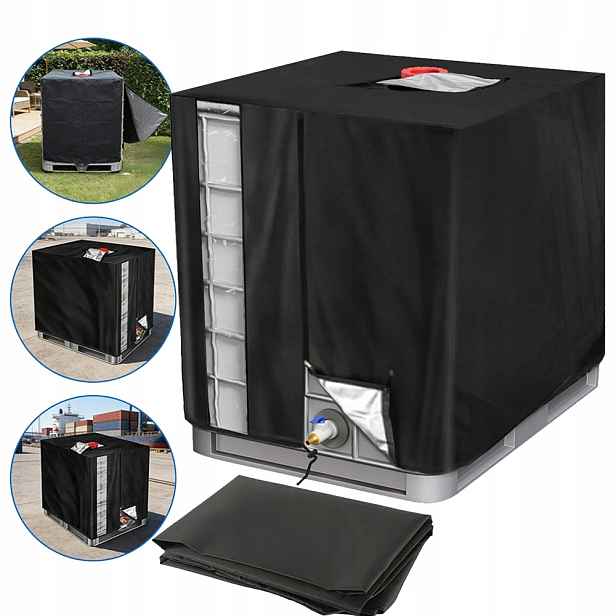 Pouzdro Plachta na Ibc nádrž Beczke 1000L Oxford 420D Pevná Uv