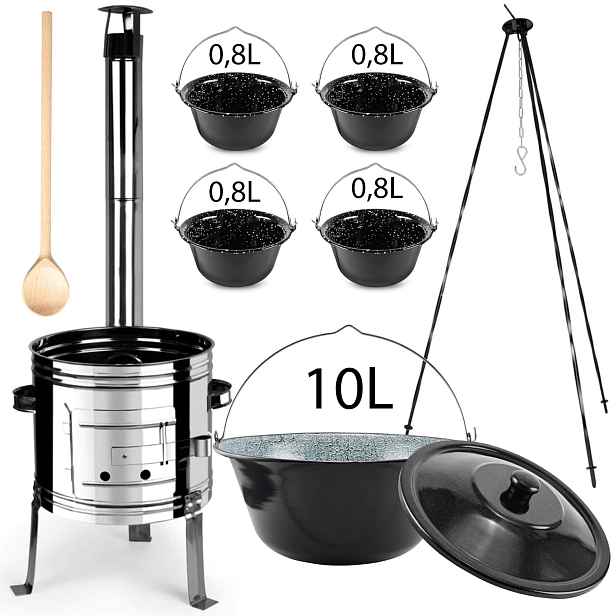 Perfect Home Partyset42 Kotlíková souprava 10L, 9ks