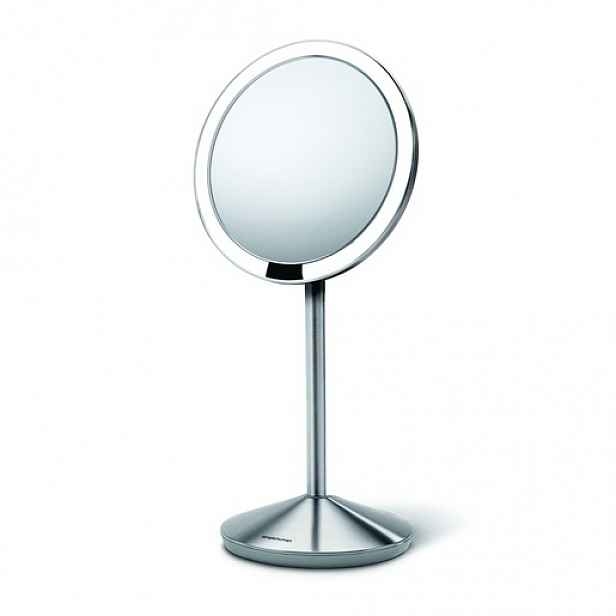 Simplehuman Mini kosmetické zrcátko kartáčovaná nerez ocel SHST3004