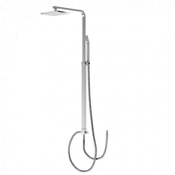 Steinberg 120 - Sprchový set bez baterie, 20x15 cm, chrom 120 2770