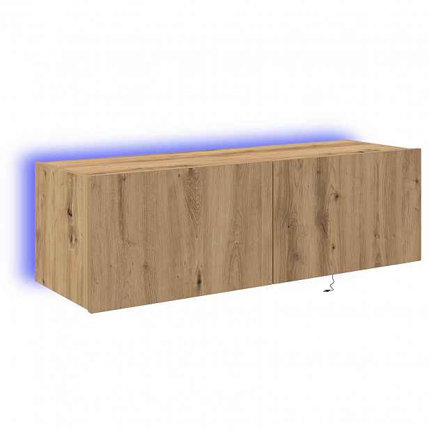 vidaXL TV wall cabinet 100 x 35 x 31 cm Artisanový dub