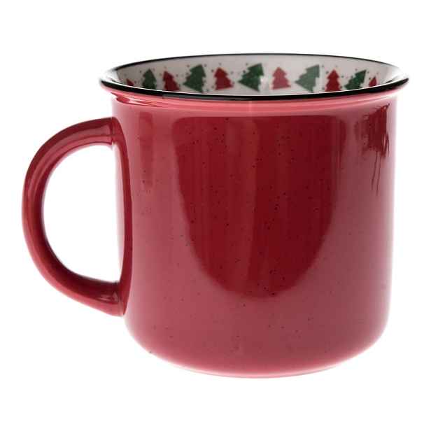 Červený porcelánový hrnek 380 ml – Dakls