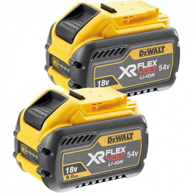 DeWALT - 18/54 V akumulátor XR FLEXVOLT 9,0/3,0 Ah, 2 ks DCB547X2