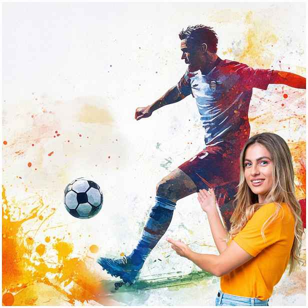 Fototapeta 3D pro mládež Fotbal 490x280 DMPN01F