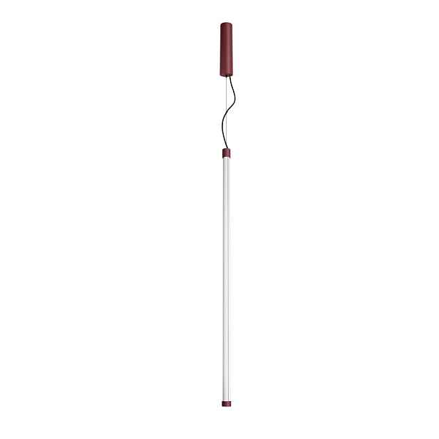 Vínové kovové LED závěsné svítidlo ø 6 cm TRANG – Thoro