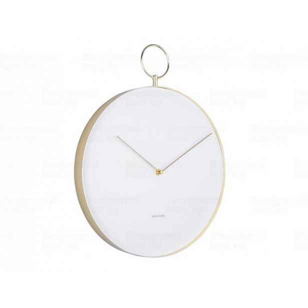 Designové nástěnné hodiny 5765WH Karlsson 34cm