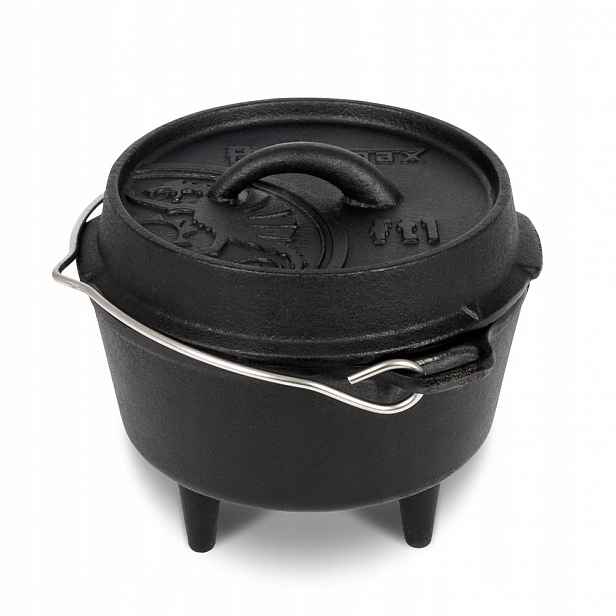 Litinový kotlík Petromax Dutch Oven s nožkami 0,93 l