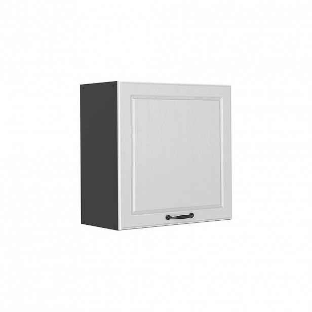 Vicco VĚŠÁK NA STĚNU R-Line, Bílý venkovský dům/Antracit, 60 cm s 1 dvířky