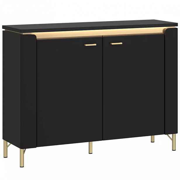 Komoda Norica LAZK01 U114 2D černá