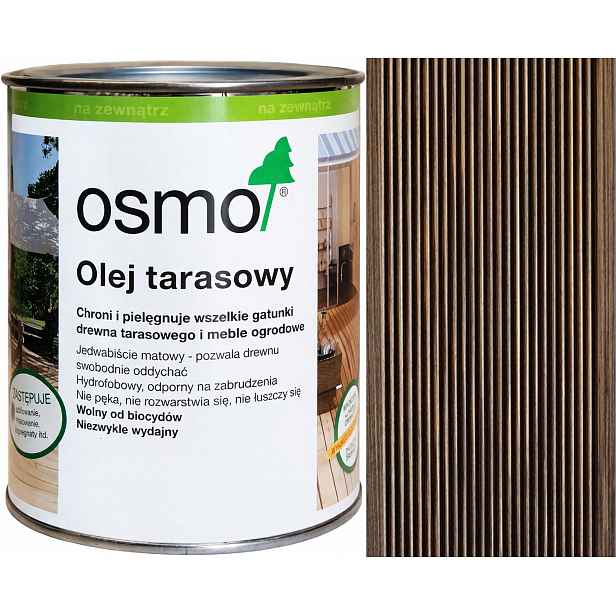 Osmo 021 Dub hnědý 0,75L terasový olej na venkovní dřevo