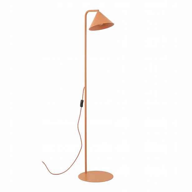Stojací podlahová lampa Zwis Cono Oranžová Regulovatelná loftová lampa Tk Lighting