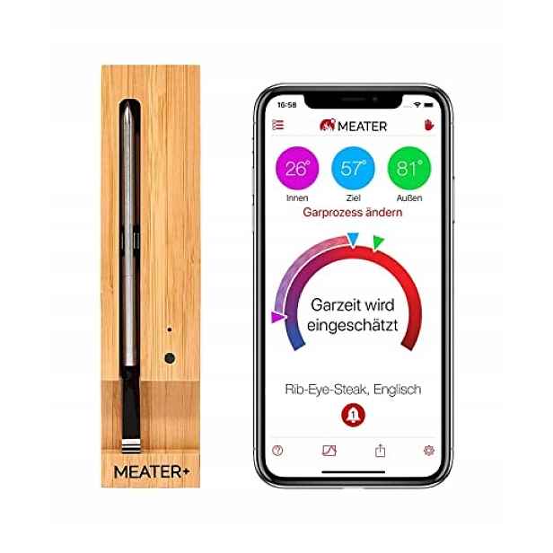 Bezdrátový teploměr se Sondou Bluetooth Apption Labs Meater+ kuchyňský