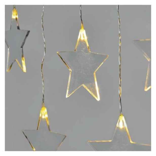 EMOS LED vánoční závěs Starlight 45 x 84 cm teplá bílá