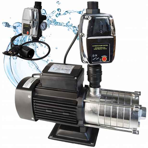 Hydrofor Beznádržový Čerpadlo 750W Premium Inox Automat na čerpadlo Výkonný
