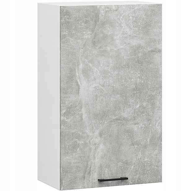 Skříň Oliwia W50 H720 Bílá Beton Akd
