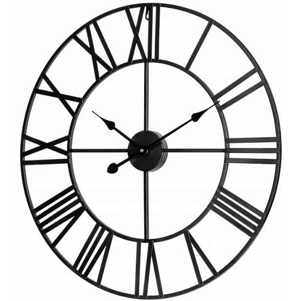 Teesa Hliníkové velké nástěnné hodiny 60 cm TSA0039