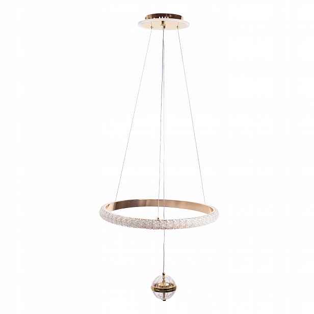 Toolight Lampa G142-CP 50 cm Zlatá