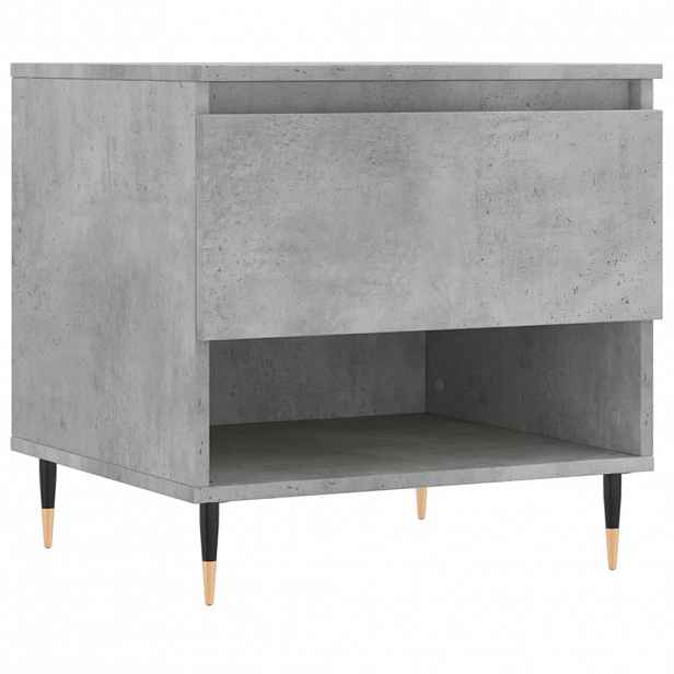 vidaXL Konferenční stolek betonově šedý 50x46x50 cm kompozitní dřevo