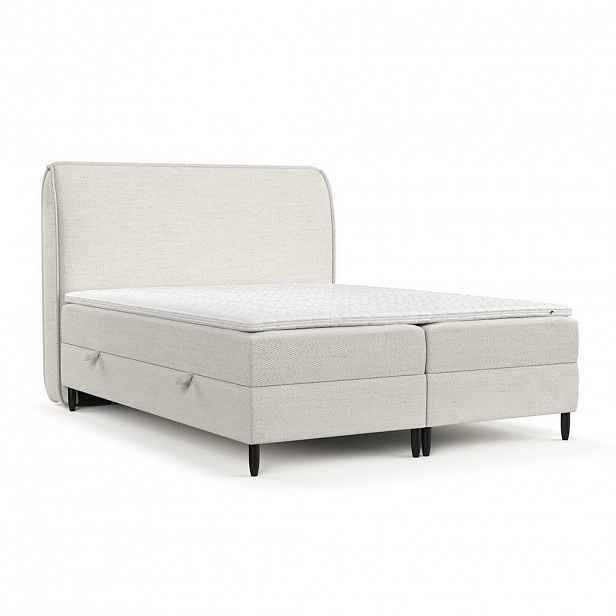 AltaBeds POSTEL BOXSPRING LUNARO 140/200 Krémová