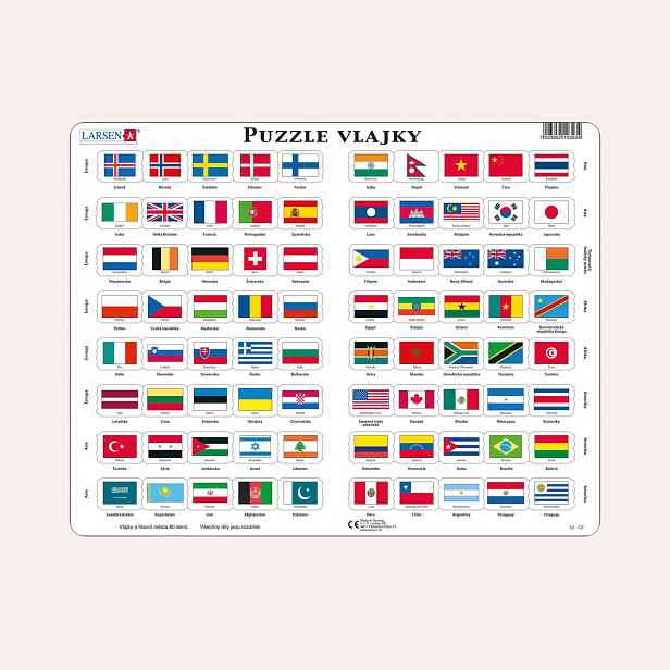 Dino VLAJKY 80 d. EDU Puzzle