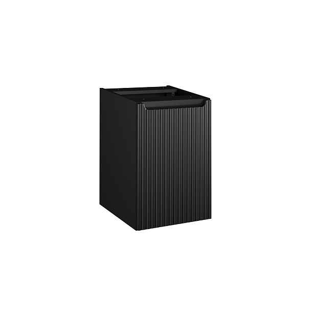 Szafka pod blat 40cm z koszem na pranie Nova Black