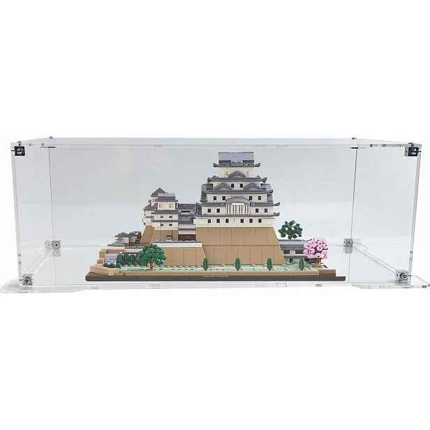 Vitrína s podstavcem Drewlandia pro stavebnici Lego 21060 Zámek Himeji