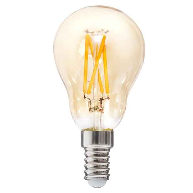 ATMOSPHERA LED žárovka Amber Straight 5W E14 teplá bílá