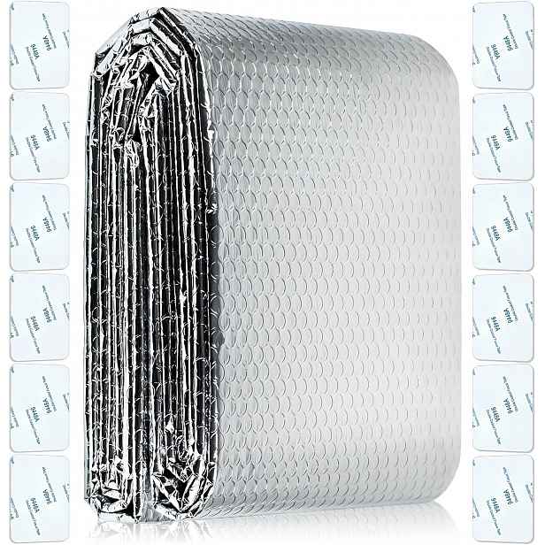 Fólie Za Radiátor Reflexní 5 M X 60 CM 3 MM Izolační Hliníková