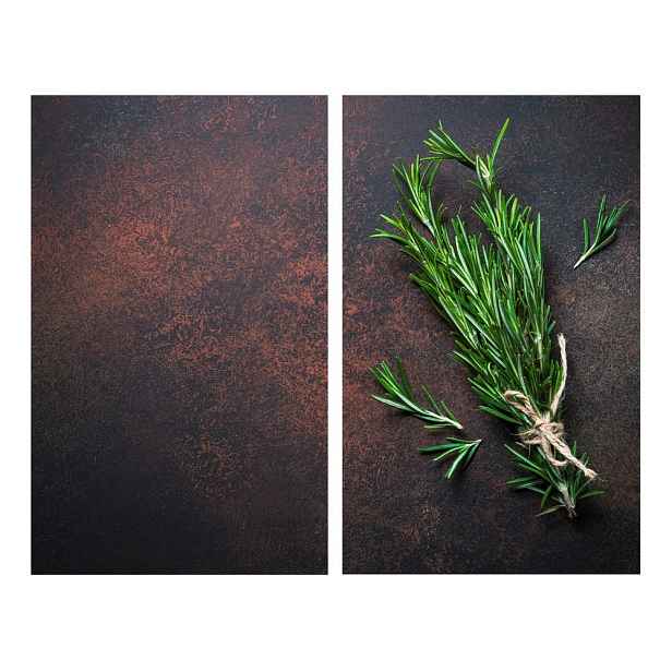 Kryty na sporák z tvrzeného skla v sadě 2 ks 52x30 cm Rosemary – Allstar