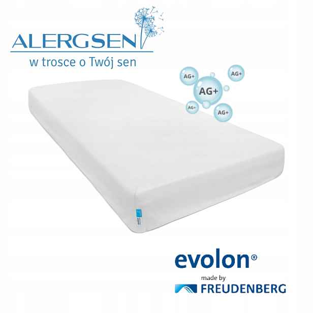 Protiroztočové Prostěradlo na gumičce Evolon s ionty stříbra Ag+ 160x200x20